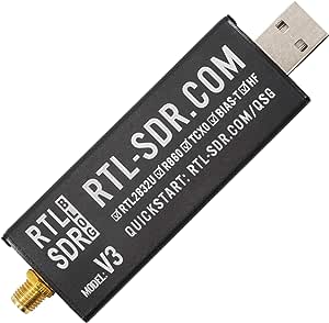 RTL-SDR SDR Receiver RTL Blog V3 R820T2 RTL2832U 1PPM TCXO SMA RTLSDR Software Defined Radio