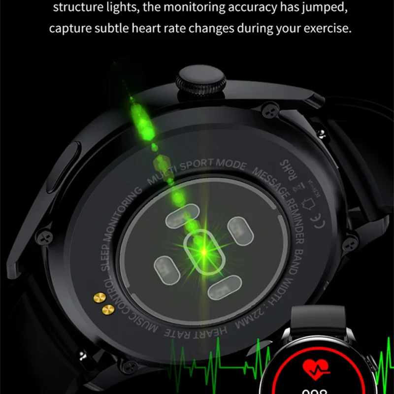 New GPS Smart Watch Men For GT4 Pro 360*360 AMOLED Screen Heart rate Bluetooth Call IP68 Waterproof Blood Oxygen Smartwatch 2024